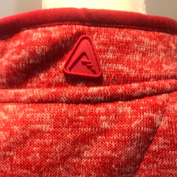 New England Patriots Antigua Women’s 1/4 Zip Red Fleece PullOver Long Sleeve - Picture 6 of 11